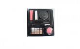 8 conjuntos de maquiagem Lip Gloss Set + Mascara + pó + BLUS