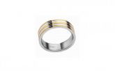 Ouro Masculino 18k Amarelo E Ouro Branco Chapeado