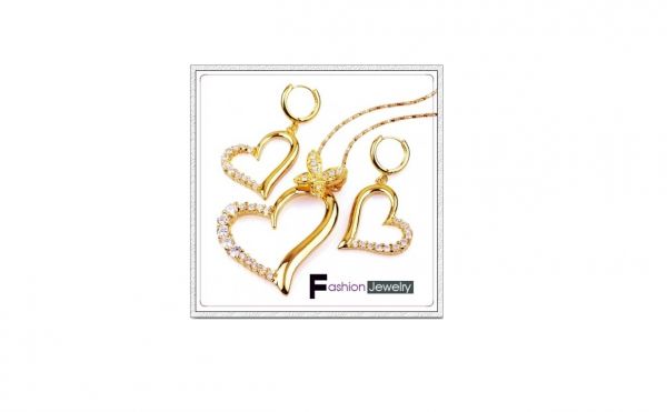 Conjunto De Colar Pingente E Brincos