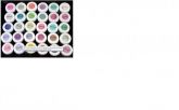 30 Cores Sombra Em Pó Pigmento Colorido Mineral Eyeshadow Ma